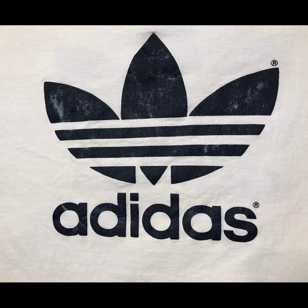 ‼️SOLD‼️ Vintage 90’s Adidas Trefoil Tee - Picture 4 of 7